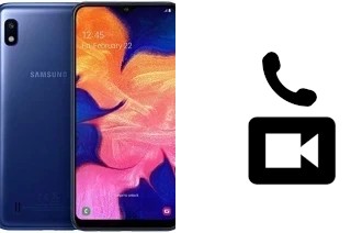 Effettua videochiamate con a Samsung Galaxy A10