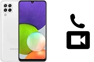 Effettua videochiamate con a Samsung Galaxy A22