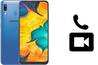 Effettua videochiamate con a Samsung Galaxy A30