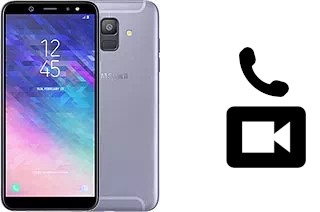 Effettua videochiamate con a Samsung Galaxy A6 (2018)