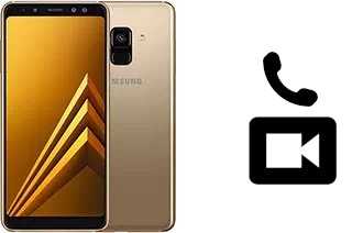 Effettua videochiamate con a Samsung Galaxy A8 (2018)