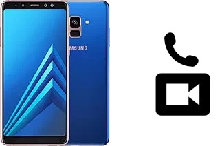 Effettua videochiamate con a Samsung Galaxy A8+ (2018)