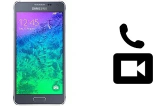 Effettua videochiamate con a Samsung Galaxy Alpha (S801)