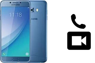 Effettua videochiamate con a Samsung Galaxy C5 Pro