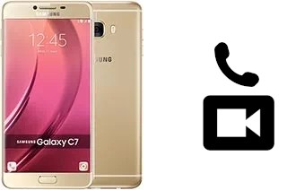 Effettua videochiamate con a Samsung Galaxy C7