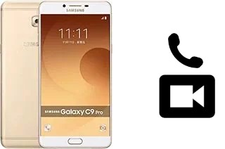 Effettua videochiamate con a Samsung Galaxy C9 Pro