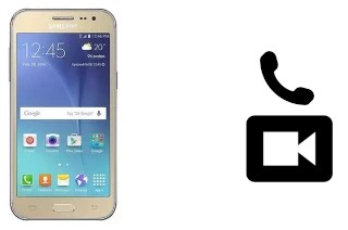 Effettua videochiamate con a Samsung Galaxy J2 DTV