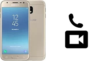 Effettua videochiamate con a Samsung Galaxy J3 (2017)