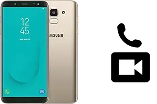 Effettua videochiamate con a Samsung Galaxy J6