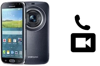 Effettua videochiamate con a Samsung Galaxy K zoom