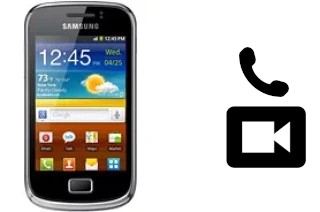 Effettua videochiamate con a Samsung Galaxy mini 2 S6500