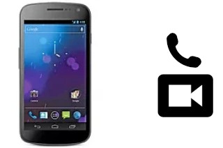 Effettua videochiamate con a Samsung Galaxy Nexus LTE L700