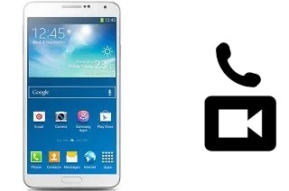 Effettua videochiamate con a Samsung Galaxy Note 3