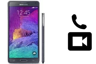 Effettua videochiamate con a Samsung Galaxy Note 4