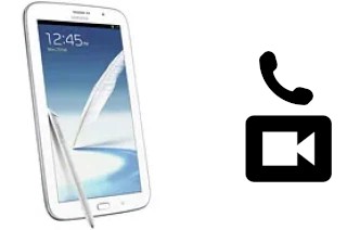 Effettua videochiamate con a Samsung Galaxy Note 8.0 Wi-Fi