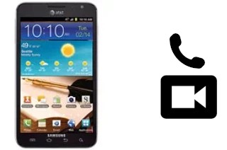 Effettua videochiamate con a Samsung Galaxy Note I717