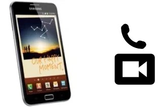 Effettua videochiamate con a Samsung Galaxy Note N7000