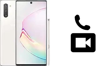 Effettua videochiamate con a Samsung Galaxy Note10