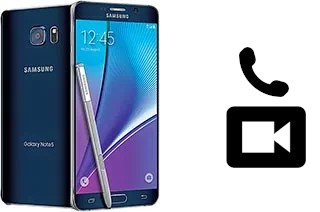 Effettua videochiamate con a Samsung Galaxy Note5