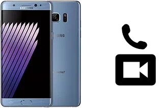 Effettua videochiamate con a Samsung Galaxy Note7