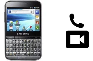 Effettua videochiamate con a Samsung Galaxy Pro B7510