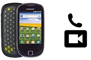 Effettua videochiamate con a Samsung Galaxy Q T589R