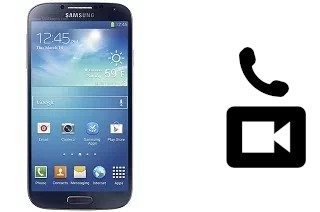 Effettua videochiamate con a Samsung I9500 Galaxy S4