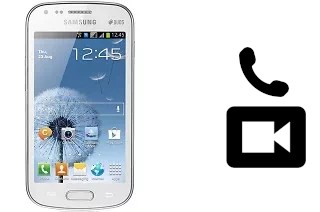 Effettua videochiamate con a Samsung Galaxy S Duos S7562