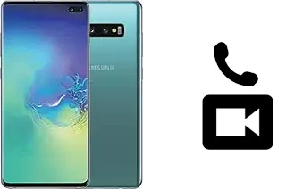 Effettua videochiamate con a Samsung Galaxy S10+ SD855