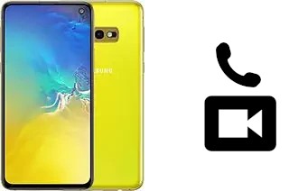 Effettua videochiamate con a Samsung Galaxy S10e