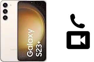 Effettua videochiamate con a Samsung Galaxy S23+