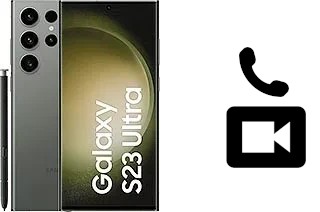 Effettua videochiamate con a Samsung Galaxy S23 Ultra