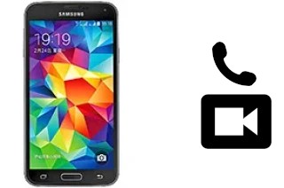 Effettua videochiamate con a Samsung Galaxy S5 Duos