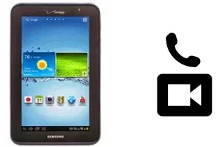 Effettua videochiamate con a Samsung Galaxy Tab 2 7.0 I705