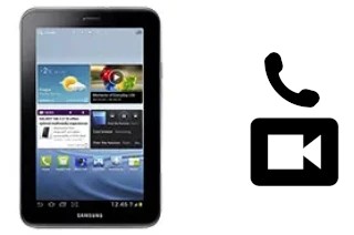 Effettua videochiamate con a Samsung Galaxy Tab 2 7.0 P3110