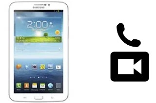 Effettua videochiamate con a Samsung Galaxy Tab 3 7.0