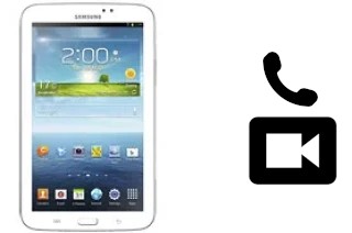 Effettua videochiamate con a Samsung Galaxy Tab 3 7.0 WiFi