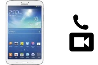 Effettua videochiamate con a Samsung Galaxy Tab 3 8.0