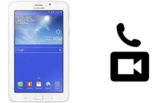 Effettua videochiamate con a Samsung Galaxy Tab 3 V