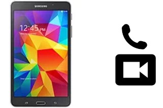 Effettua videochiamate con a Samsung Galaxy Tab 4 7.0 LTE