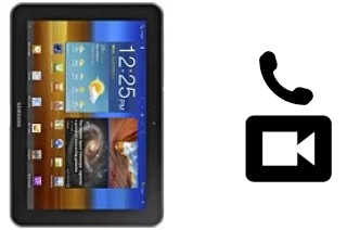 Effettua videochiamate con a Samsung Galaxy Tab 8.9 LTE I957