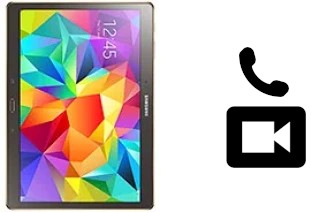 Effettua videochiamate con a Samsung Galaxy Tab S 10.5