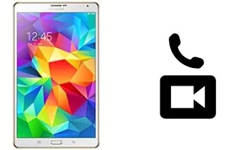 Effettua videochiamate con a Samsung Galaxy Tab S 8.4 LTE