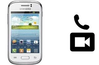 Effettua videochiamate con a Samsung Galaxy Young S6310