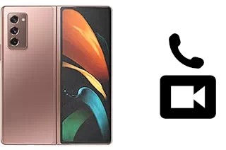 Effettua videochiamate con a Samsung Galaxy Z Fold2 5G