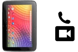 Effettua videochiamate con a Samsung Google Nexus 10 P8110