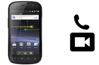 Effettua videochiamate con a Samsung Google Nexus S