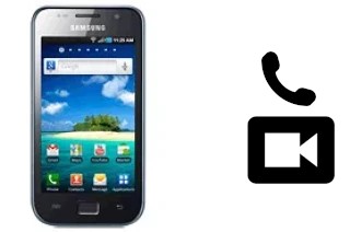 Effettua videochiamate con a Samsung I9003 Galaxy SL