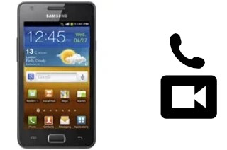 Effettua videochiamate con a Samsung I9103 Galaxy R