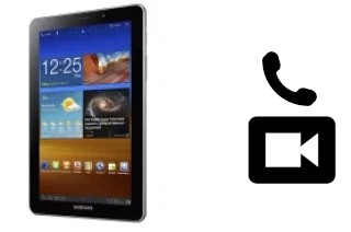 Effettua videochiamate con a Samsung P6800 Galaxy Tab 7.7